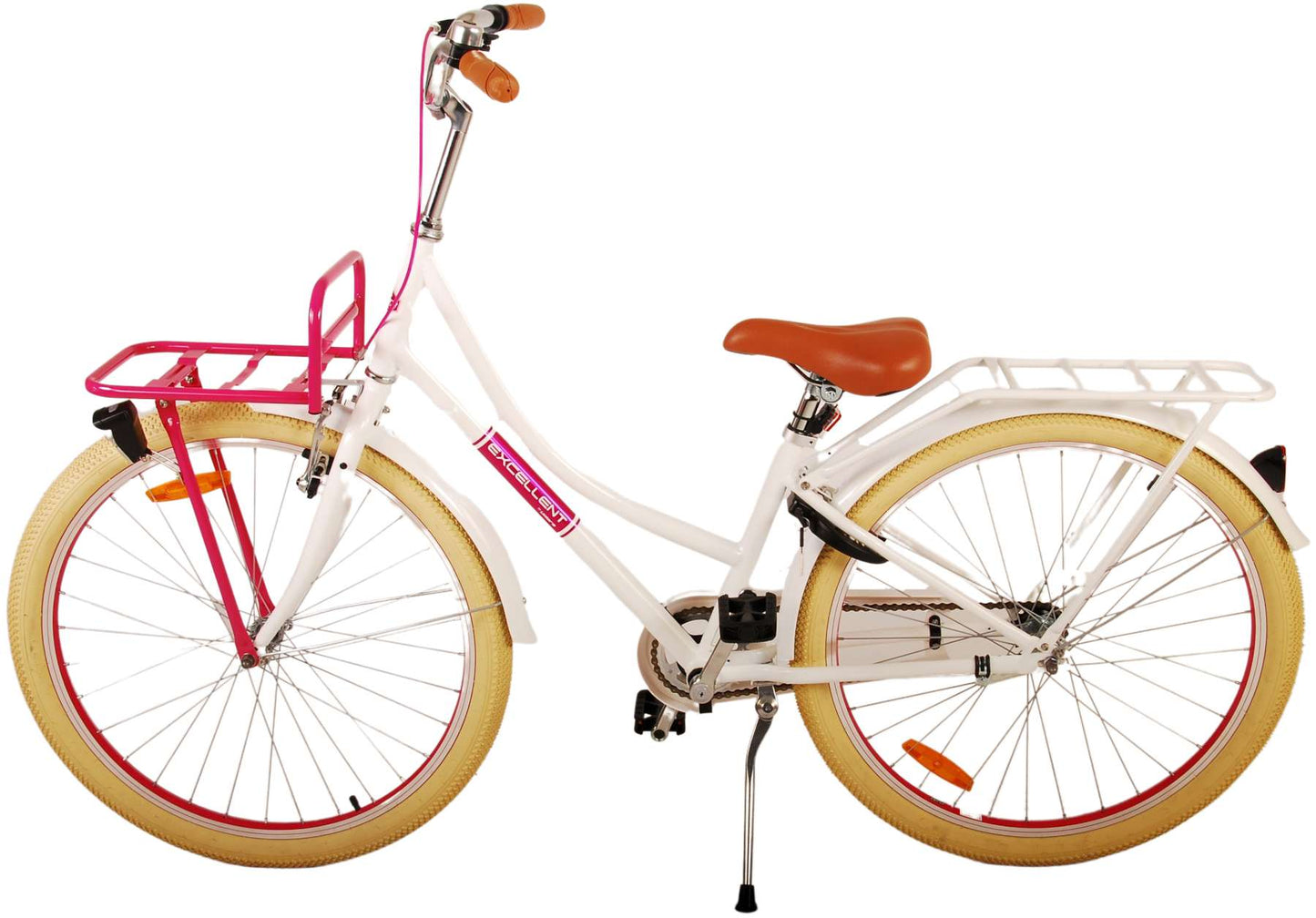 Volare Excellent Kinderfiets - Meisjes - 26 inch - Wit - 10-12 jaar extra afbeelding 14