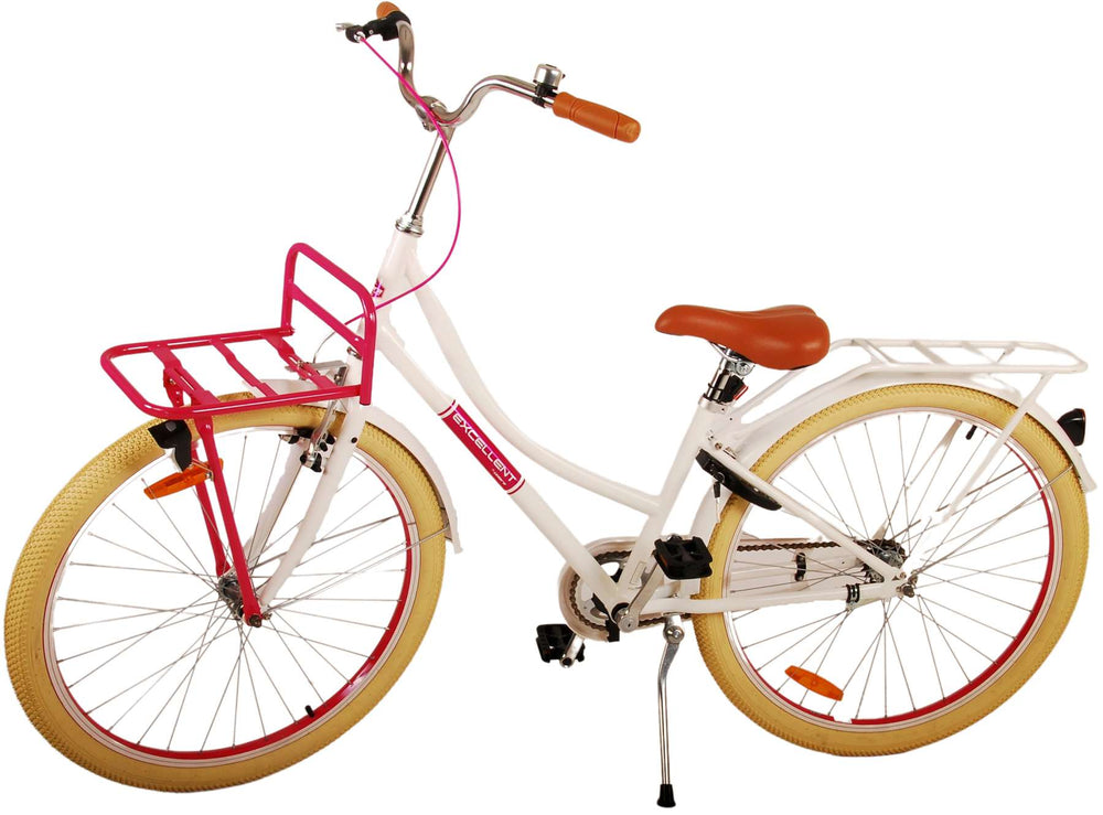 Volare Excellent Kinderfiets - Meisjes - 26 inch - Wit - 10-12 jaar extra afbeelding 15