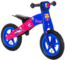 FC Barcelona houten loopfiets 12 inch - 3-5 jaar extra afbeelding 2