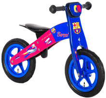 FC Barcelona houten loopfiets 12 inch - 3-5 jaar bij Fietstotaal