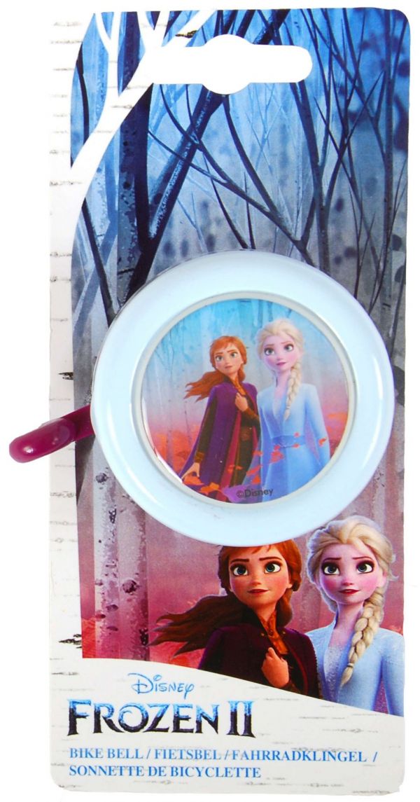 Disney Frozen 2 Fietsbel - Meisjes - Licht Blauw Paars extra afbeelding 2