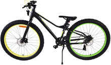 Volare Gradient Kinderfiets 26 Inch Zwart Geel Groen - Zwart, Groen, Geel - 7 versnellingen - 10-12 jaar extra afbeelding 14