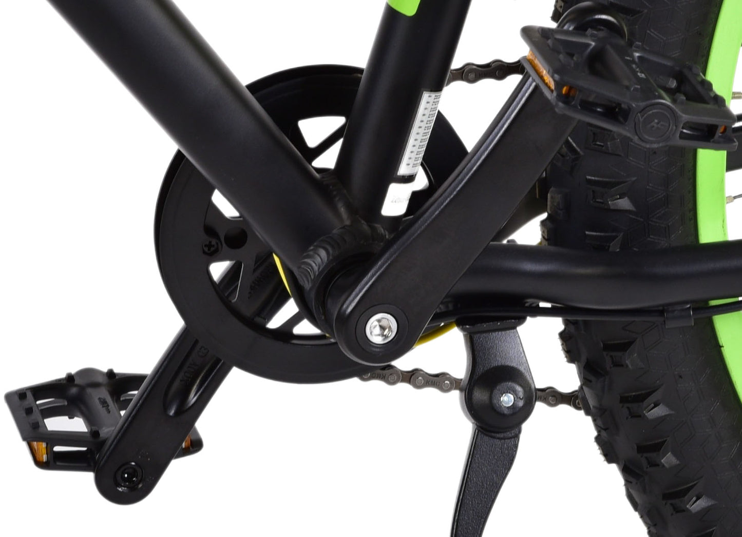 Volare Gradient Kinderfiets 26 Inch Zwart Geel Groen - Zwart, Groen, Geel - 7 versnellingen - 10-12 jaar extra afbeelding 16