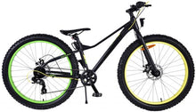 Volare Gradient Kinderfiets 26 Inch Zwart Geel Groen - Zwart, Groen, Geel - 7 versnellingen - 10-12 jaar extra afbeelding 2