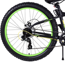 Volare Gradient Kinderfiets 26 Inch Zwart Geel Groen - Zwart, Groen, Geel - 7 versnellingen - 10-12 jaar extra afbeelding 3