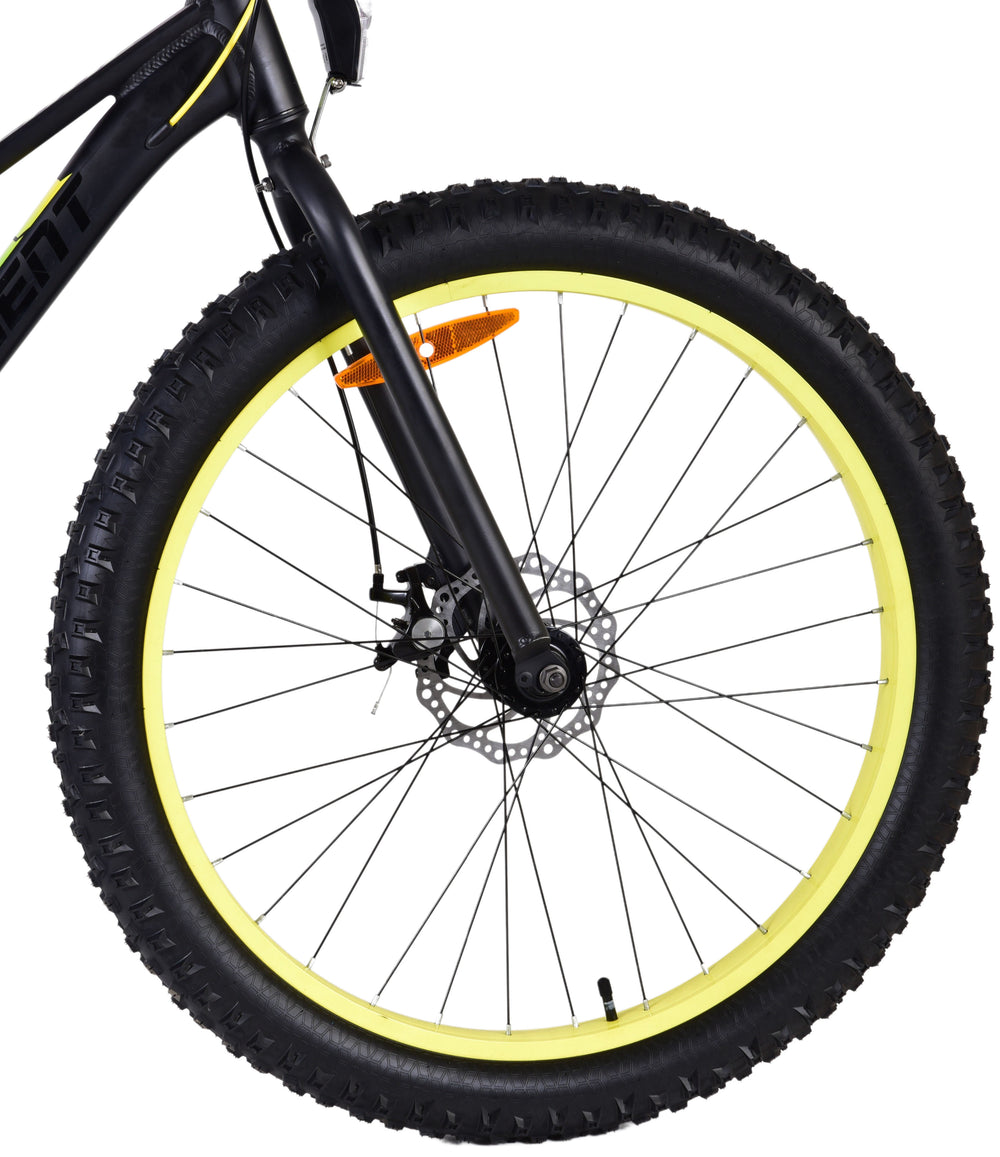 Volare Gradient Kinderfiets 26 Inch Zwart Geel Groen - Zwart, Groen, Geel - 7 versnellingen - 10-12 jaar extra afbeelding 4