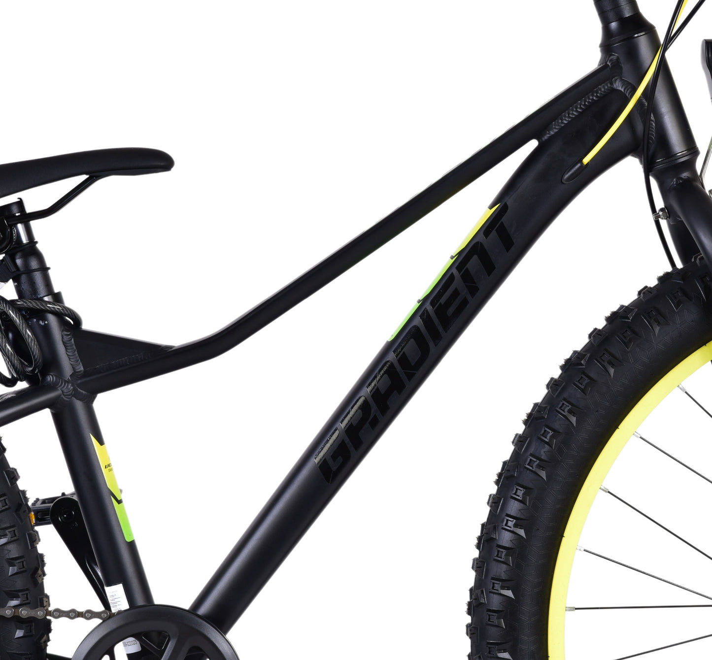 Volare Gradient Kinderfiets 26 Inch Zwart Geel Groen - Zwart, Groen, Geel - 7 versnellingen - 10-12 jaar extra afbeelding 6