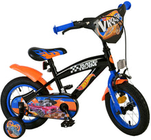 Hot Wheels Kinderfiets - Jongens - 12 inch - Zwart Oranje Blauw - Zwart, Blauw, Oranje - 3-5 jaar extra afbeelding 3