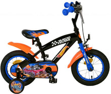 Hot Wheels Kinderfiets - Jongens - 12 inch - Zwart Oranje Blauw - Zwart, Blauw, Oranje - 3-5 jaar extra afbeelding 2