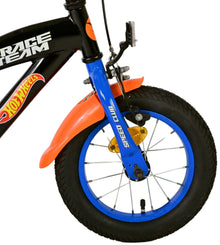 Hot Wheels Kinderfiets - Jongens - 12 inch - Zwart Oranje Blauw - Zwart, Blauw, Oranje - 3-5 jaar extra afbeelding 5