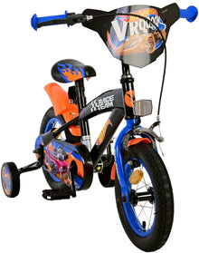 Hot Wheels Kinderfiets - Jongens - 12 inch - Zwart Oranje Blauw - Zwart, Blauw, Oranje - 3-5 jaar extra afbeelding 7