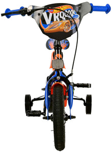 Hot Wheels Kinderfiets - Jongens - 12 inch - Zwart Oranje Blauw - Zwart, Blauw, Oranje - 3-5 jaar extra afbeelding 8