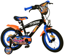 Hot Wheels Kinderfiets - Jongens - 14 inch - Zwart Oranje Blauw - Zwart, Blauw, Oranje - 3-5 jaar extra afbeelding 6