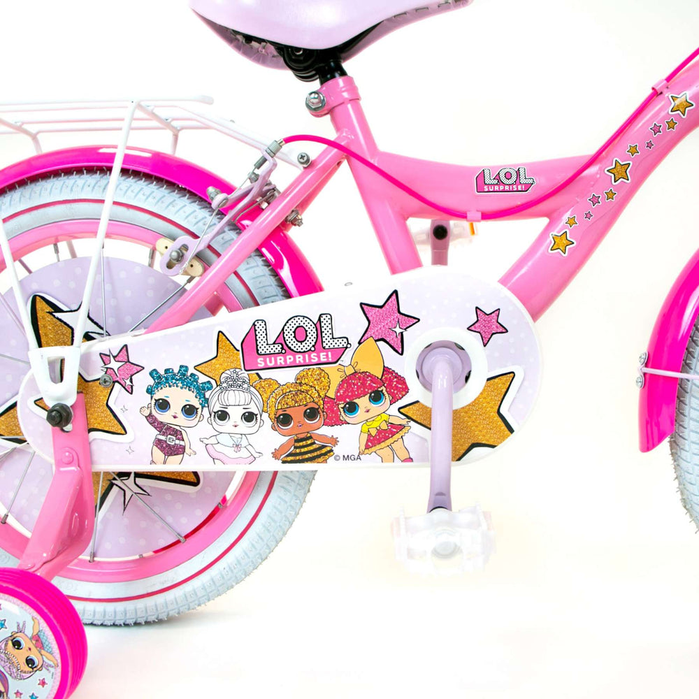 LOL Surprise Kinderfiets - Meisjes - 16 inch - Roze - Twee Handremmen - 4-6 jaar extra afbeelding 4