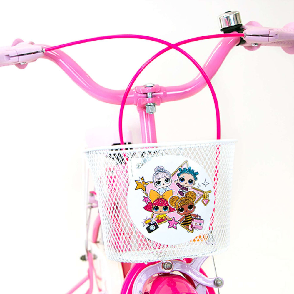 LOL Surprise Kinderfiets - Meisjes - 16 inch - Roze - Twee Handremmen - 4-6 jaar extra afbeelding 6