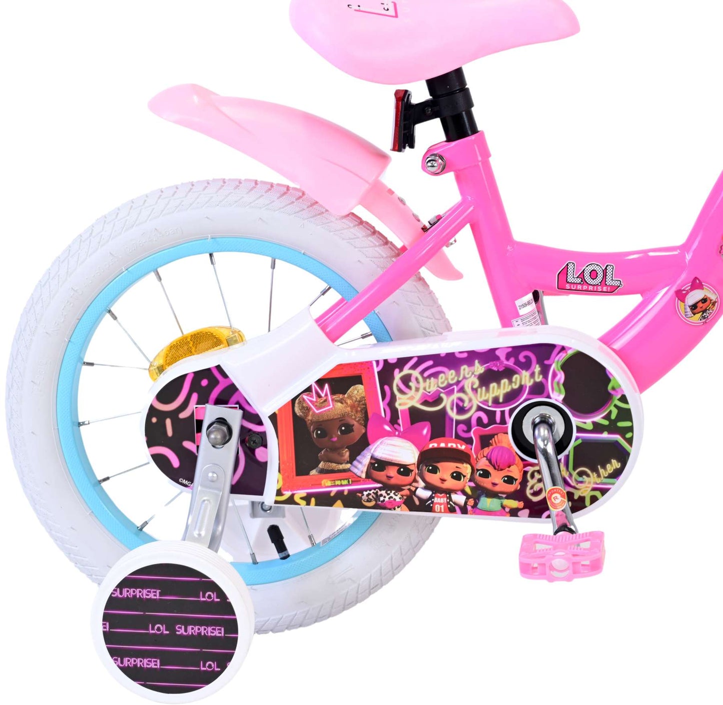 LOL Surprise Kinderfiets - Meisjes - 14 inch - Roze - 3-5 jaar extra afbeelding 3