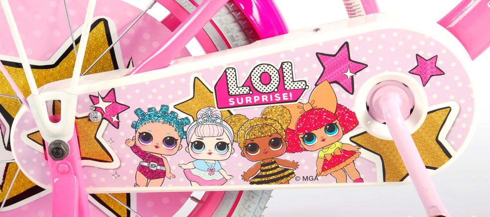 LOL Surprise Kinderfiets - Meisjes - 16 inch - Roze - 4-6 jaar extra afbeelding 7