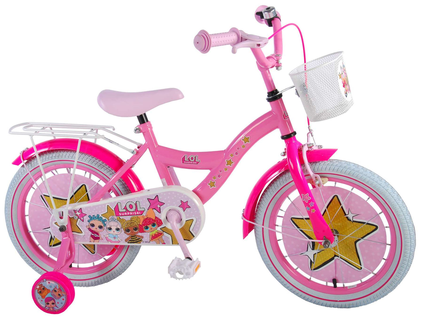 LOL Surprise Kinderfiets - Meisjes - 16 inch - Roze - 4-6 jaar extra afbeelding 3