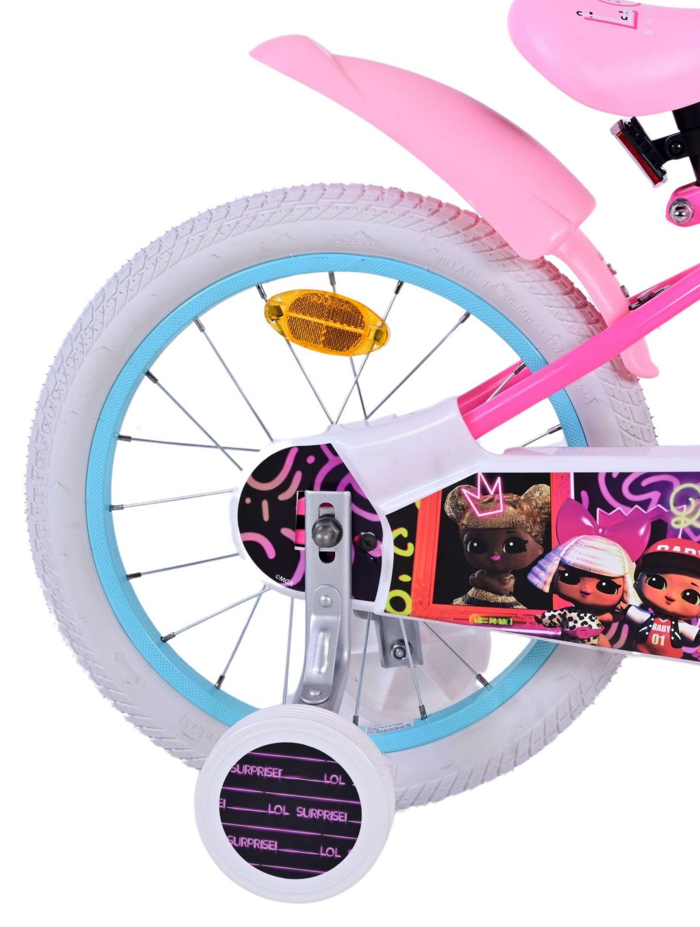 LOL Surprise Kinderfiets - Meisjes - 16 inch - Roze - 4-6 jaar extra afbeelding 11