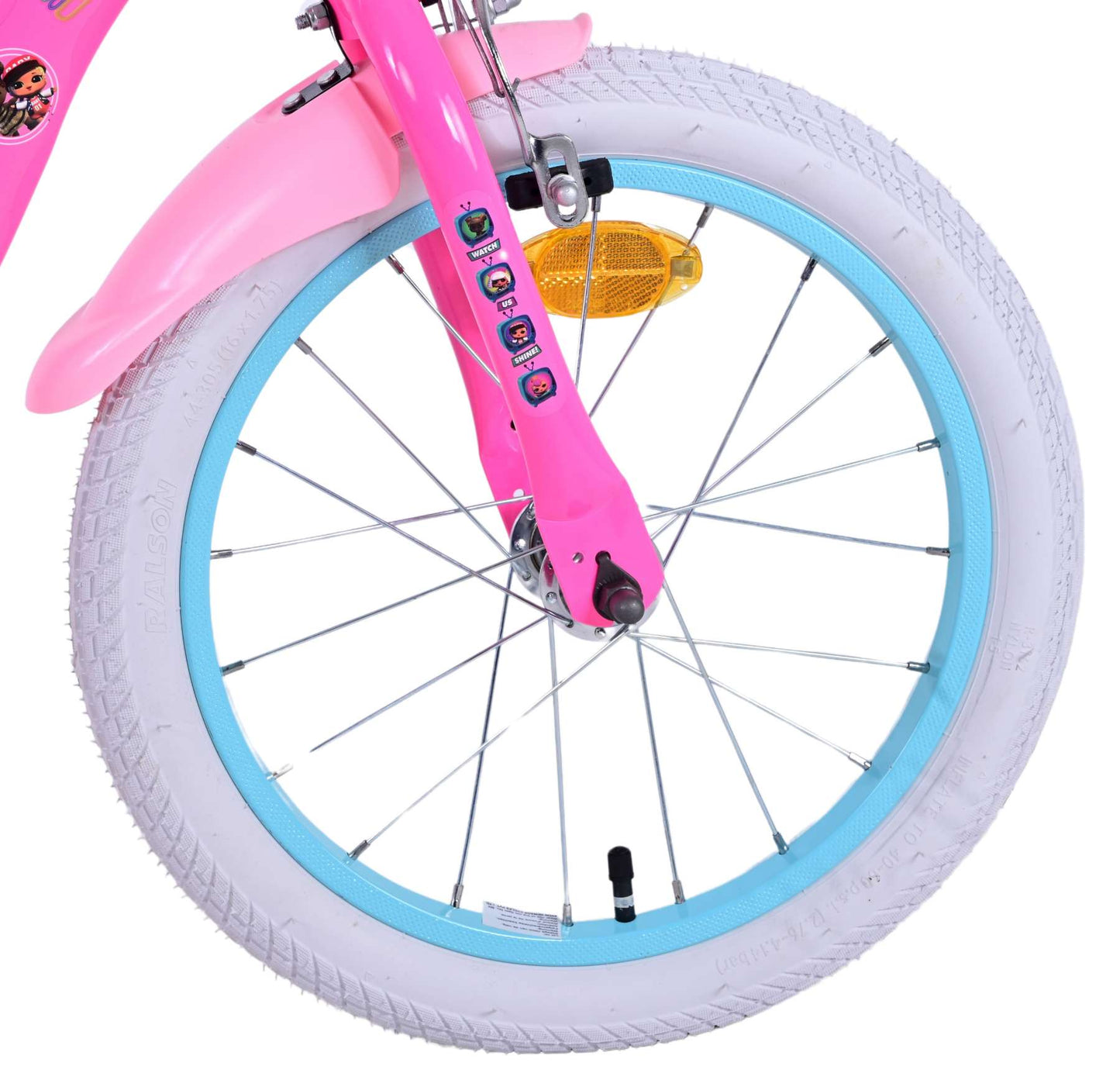 LOL Surprise Kinderfiets - Meisjes - 16 inch - Roze - 4-6 jaar extra afbeelding 4