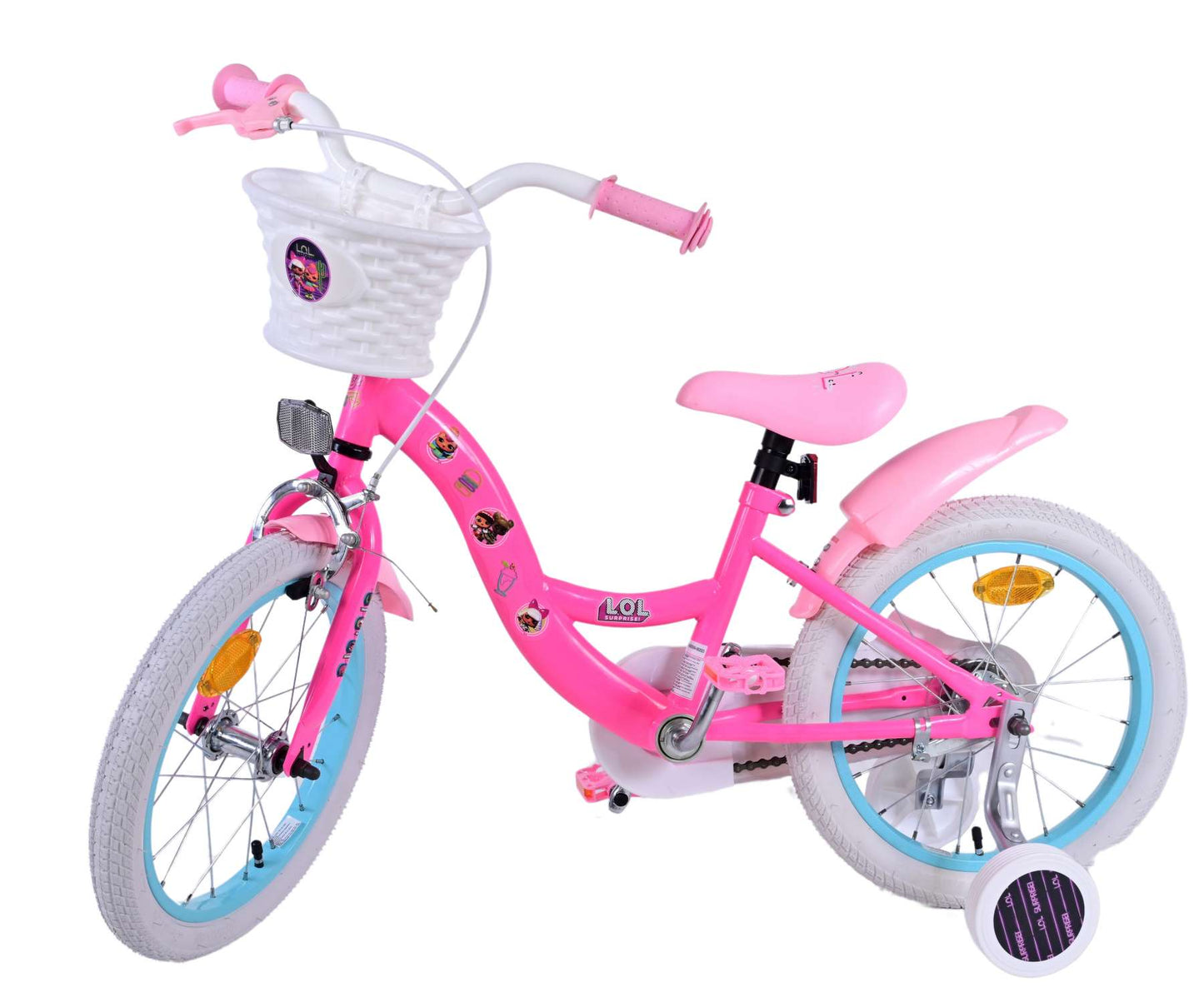 LOL Surprise Kinderfiets - Meisjes - 16 inch - Roze - 4-6 jaar extra afbeelding 9
