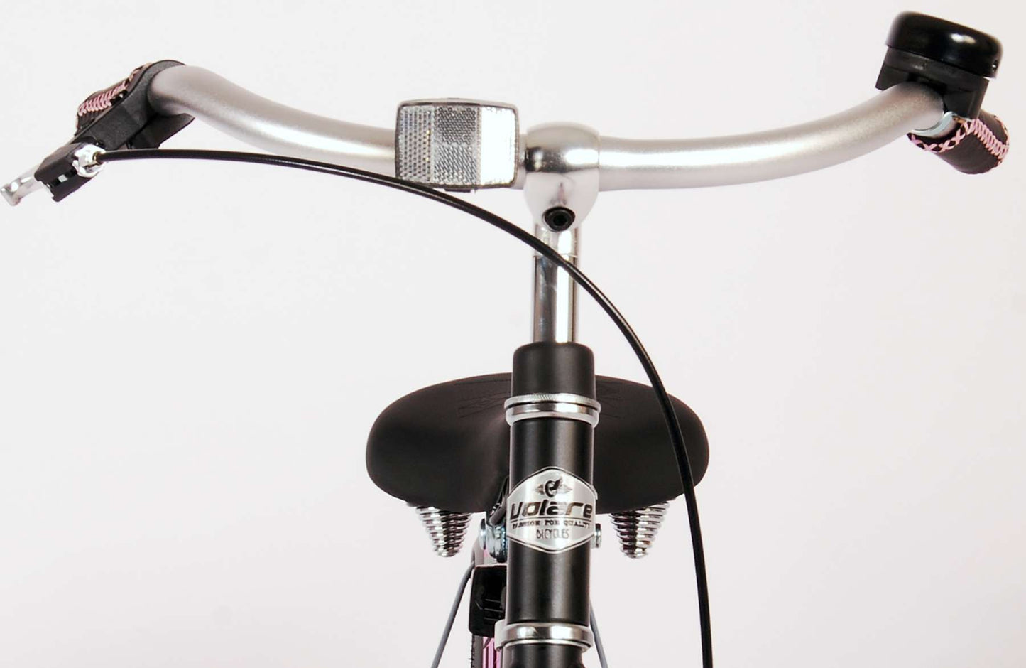 Volare Miracle Cruiser Kinderfiets - Meisjes- 16 inch - Mat Zwart - Prime Collection - 4-6 jaar extra afbeelding 13