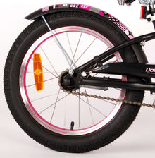 Volare Miracle Cruiser Kinderfiets - Meisjes- 16 inch - Mat Zwart - Prime Collection - 4-6 jaar extra afbeelding 5