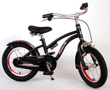 Volare Miracle Kinderfiets - Meisjes - 14 inch - Mat Zwart - Prime Collection - 3-5 jaar extra afbeelding 4