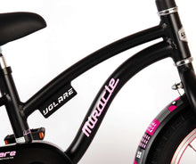 Volare Miracle Kinderfiets - Meisjes - 14 inch - Mat Zwart - Prime Collection - 3-5 jaar extra afbeelding 8
