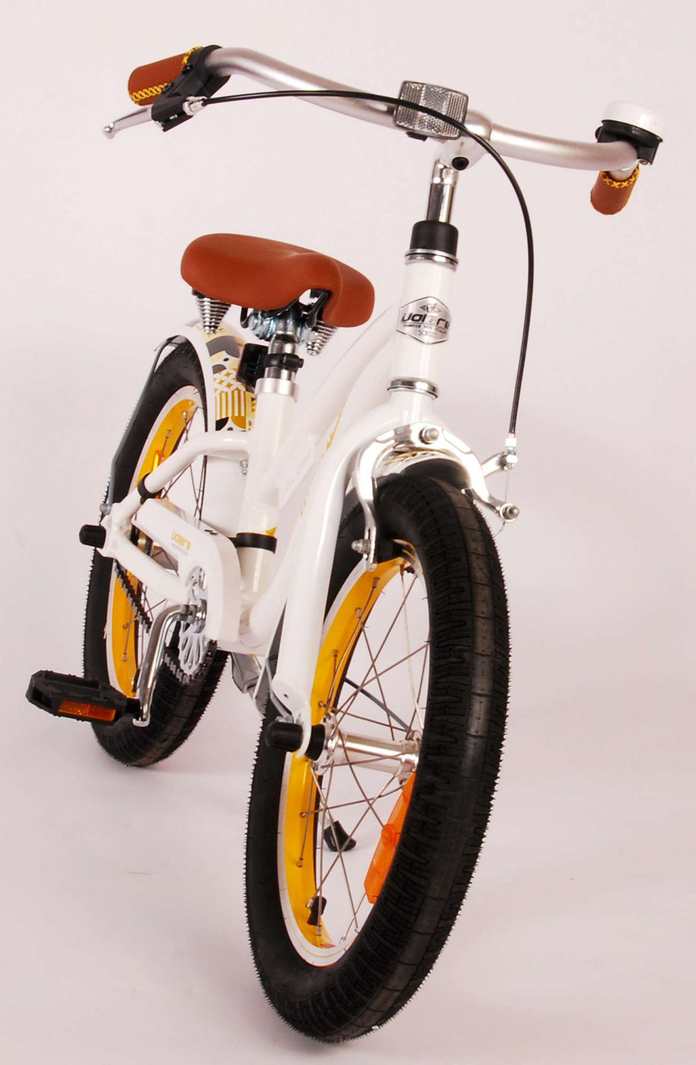 Volare Miracle Cruiser Kinderfiets - Meisjes - 16 inch - Wit - Prime Collection - 4-6 jaar extra afbeelding 11