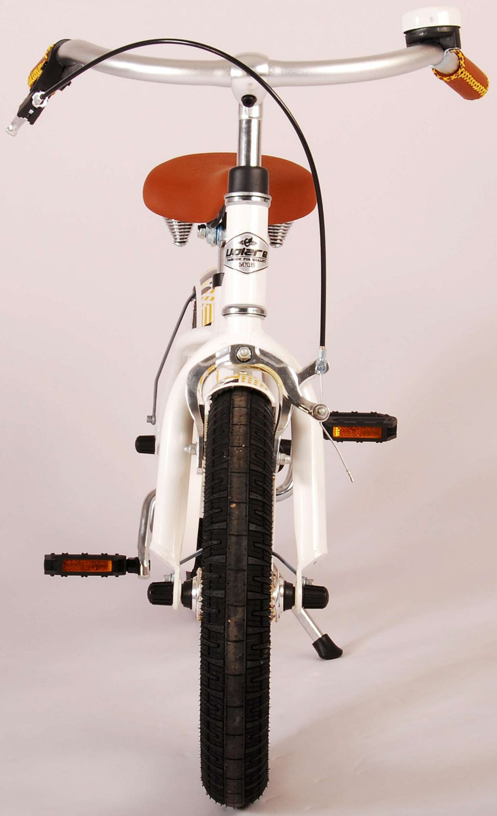 Volare Miracle Kinderfiets - Meisjes - 14 inch - Wit - Prime Collection - 3-5 jaar extra afbeelding 12