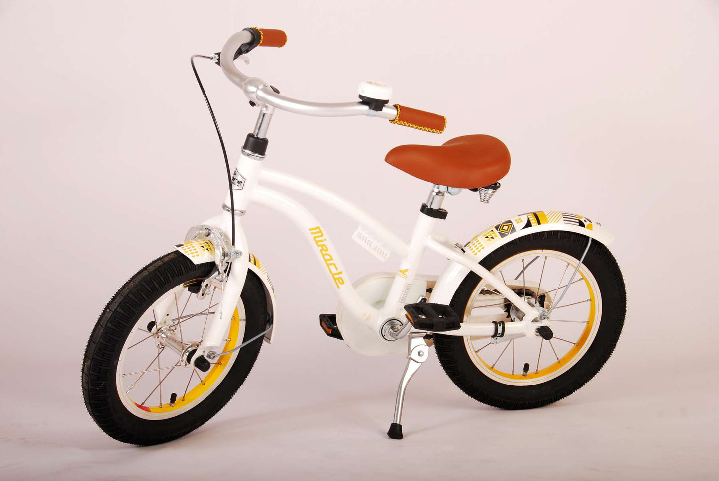 Volare Miracle Kinderfiets - Meisjes - 14 inch - Wit - Prime Collection - 3-5 jaar extra afbeelding 15