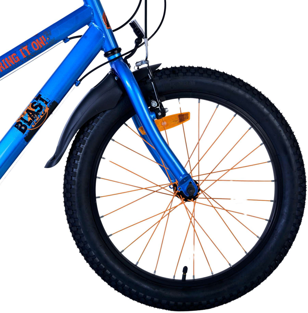 NERF Kinderfiets - Jongens - 20 inch - Satijn Blauw - 6 Speed - 6 versnellingen - 6-8 jaar extra afbeelding 10