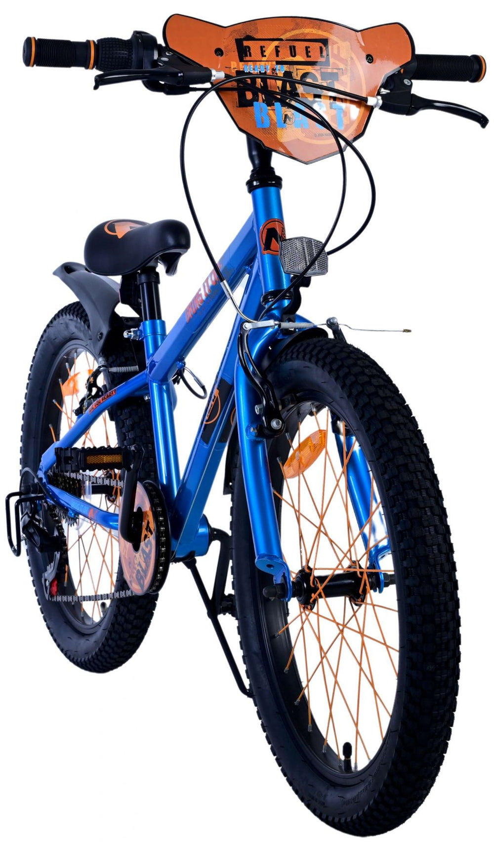NERF Kinderfiets - Jongens - 20 inch - Satijn Blauw - 6 Speed - 6 versnellingen - 6-8 jaar extra afbeelding 7