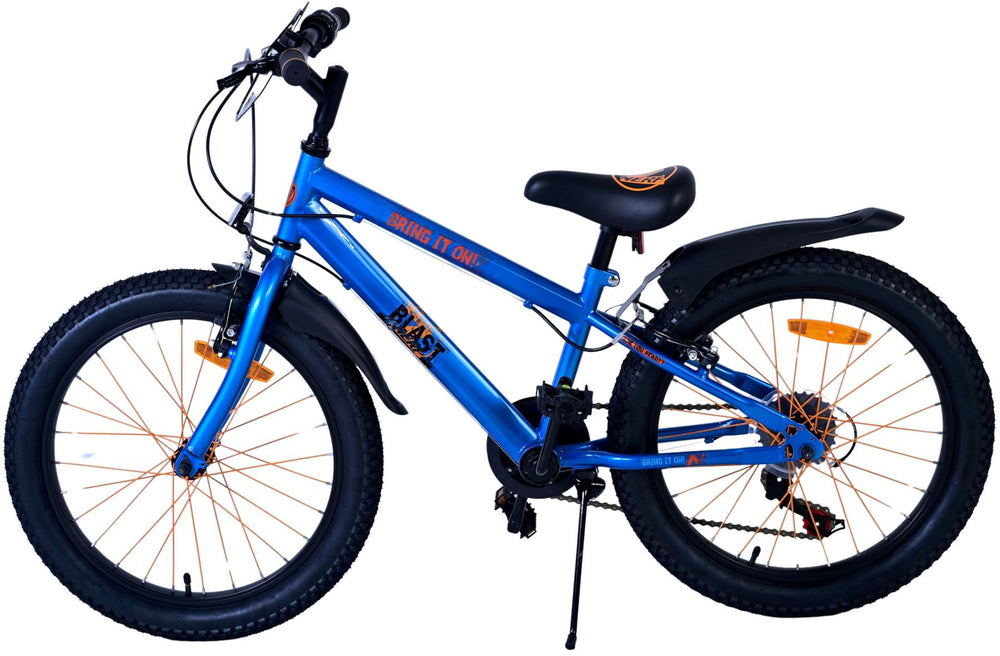 NERF Kinderfiets - Jongens - 20 inch - Satijn Blauw - 6 Speed - 6 versnellingen - 6-8 jaar extra afbeelding 5