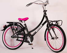 Volare Classic Oma Kinderfiets - Meisjes - 20 inch - Zwart met glitters - 6-8 jaar extra afbeelding 4
