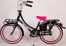 Volare Classic Oma Kinderfiets - Meisjes - 20 inch - Zwart met glitters - 6-8 jaar extra afbeelding 15