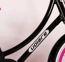 Volare Classic Oma Kinderfiets - Meisjes - 20 inch - Zwart met glitters - 6-8 jaar extra afbeelding 8