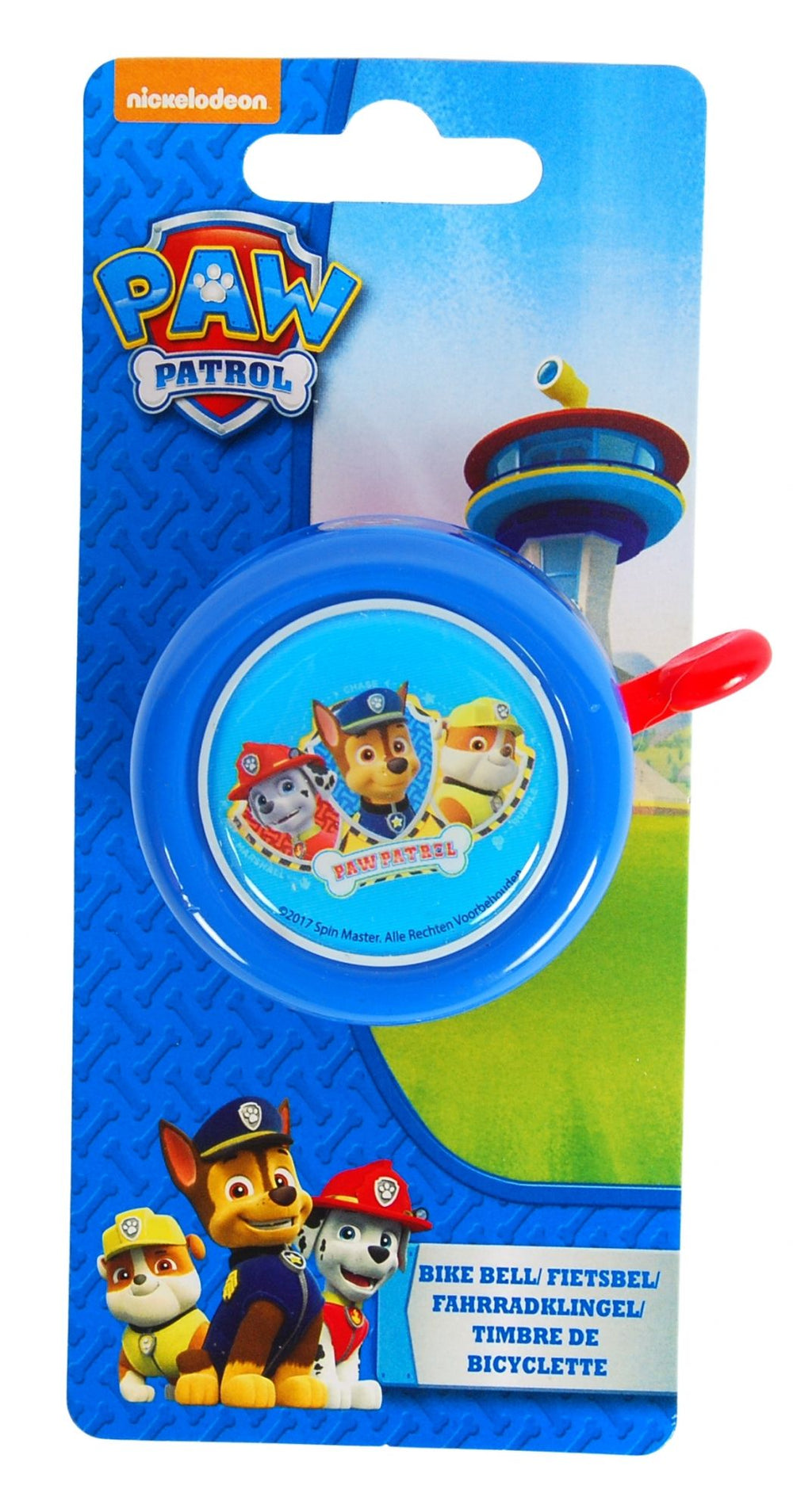 Paw Patrol Fietsbel - Jongens - Blauw bij Fietstotaal