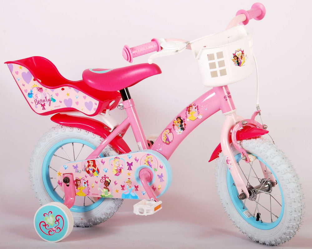 Disney Princess Kinderfiets 12 inch - 3-5 jaar extra afbeelding 4