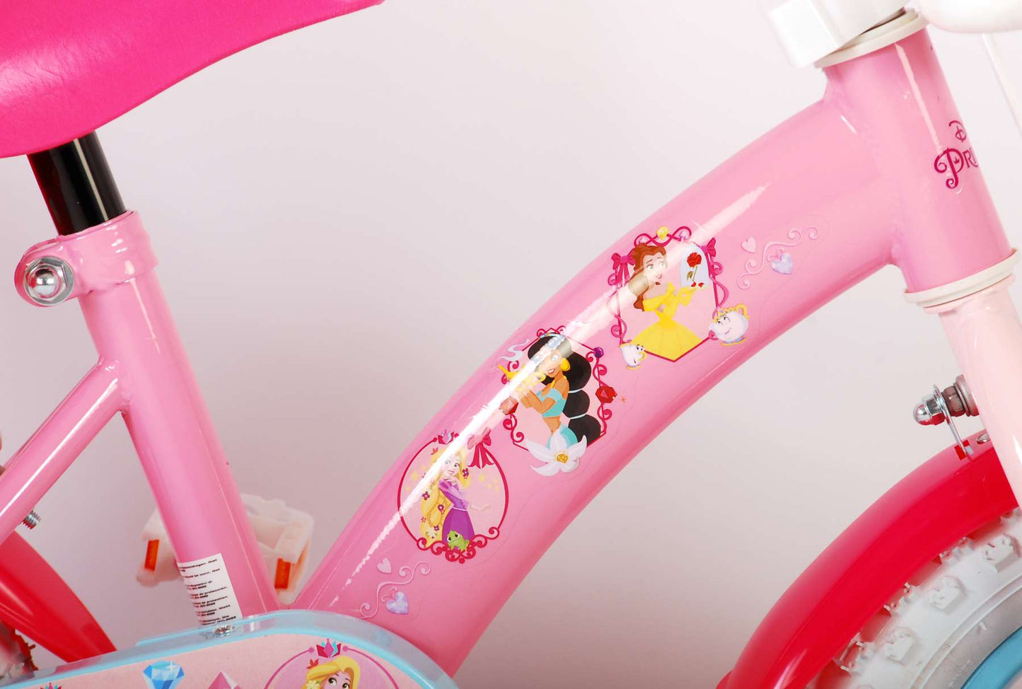 Disney Princess Kinderfiets 12 inch - 3-5 jaar extra afbeelding 9