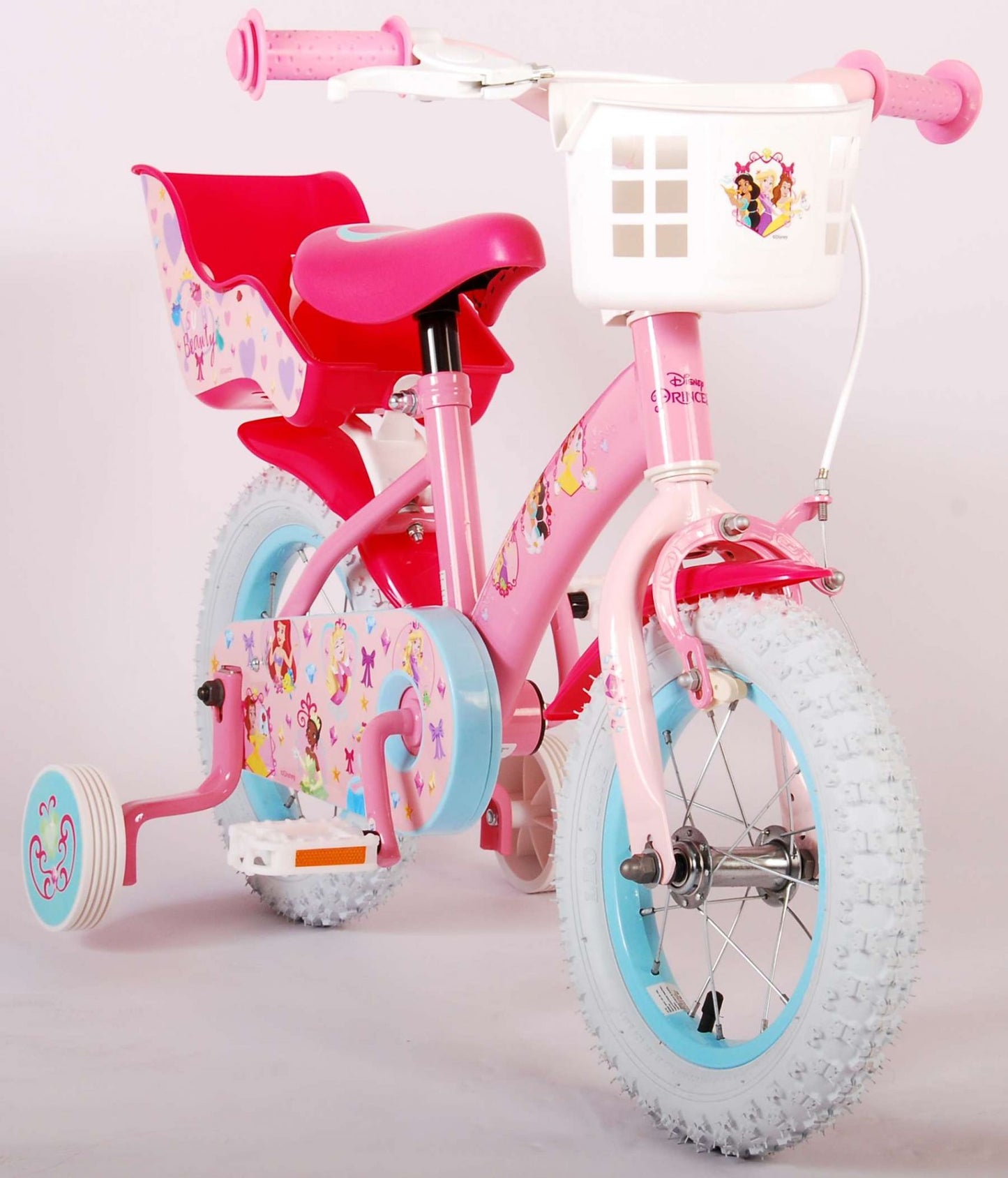Disney Princess Kinderfiets 12 inch - 3-5 jaar extra afbeelding 12