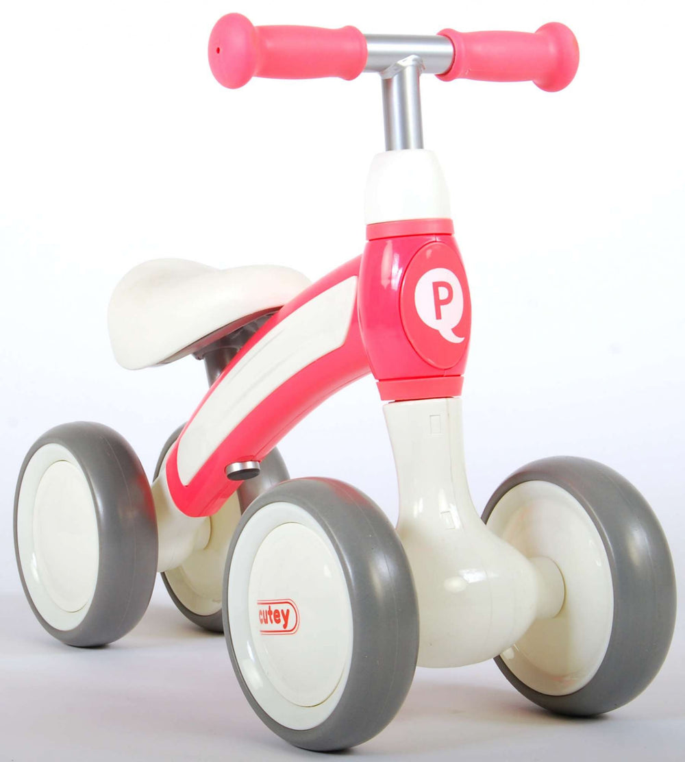 QPlay Cutey Ride On Loopfiets - Jongens en Meisjes - Roze - Vanaf 2 jaar extra afbeelding 11