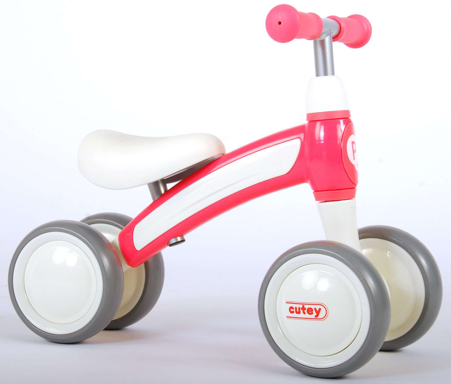 QPlay Cutey Ride On Loopfiets - Jongens en Meisjes - Roze - Vanaf 2 jaar extra afbeelding 3