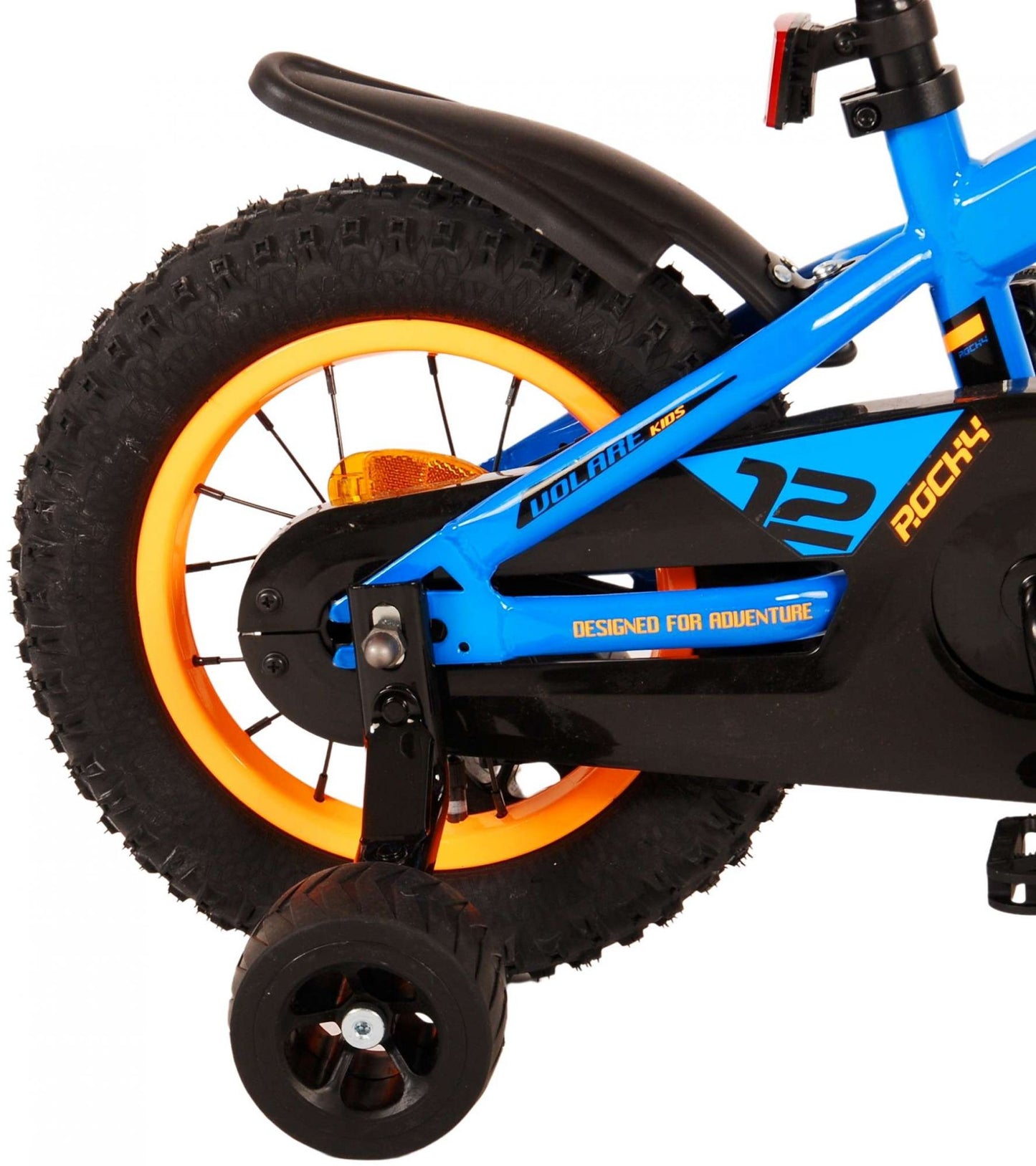 Volare Rocky Kinderfiets - Jongens - 12 inch - Blauw - 3-5 jaar extra afbeelding 5