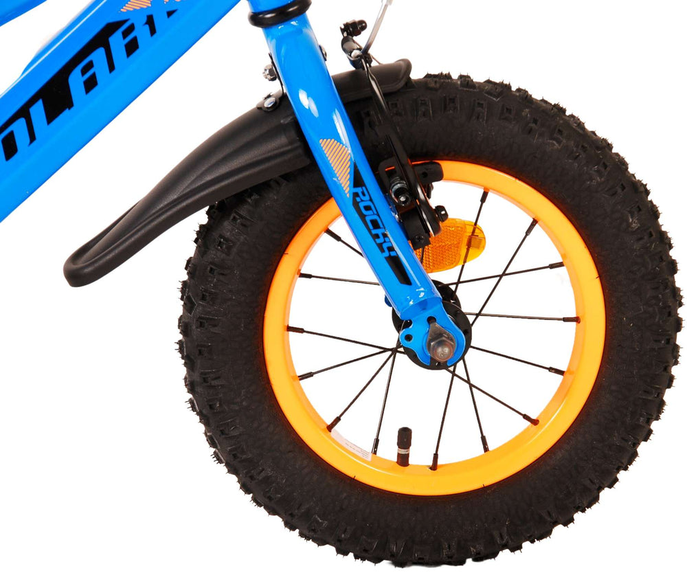 Volare Rocky Kinderfiets - Jongens - 12 inch - Blauw - 3-5 jaar extra afbeelding 6