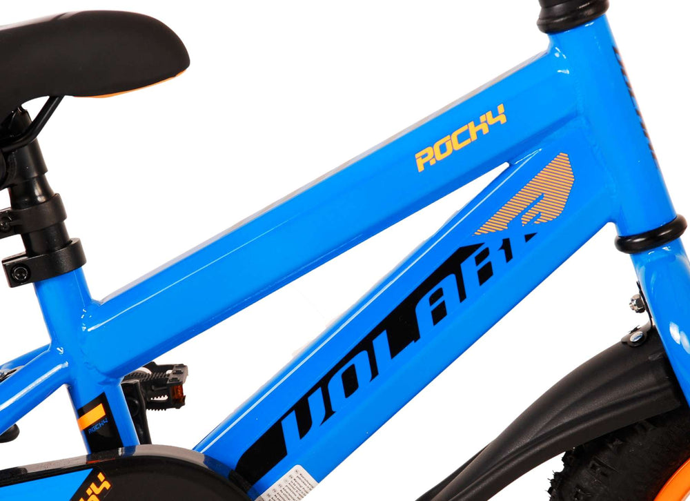 Volare Rocky Kinderfiets - Jongens - 12 inch - Blauw - 3-5 jaar extra afbeelding 8