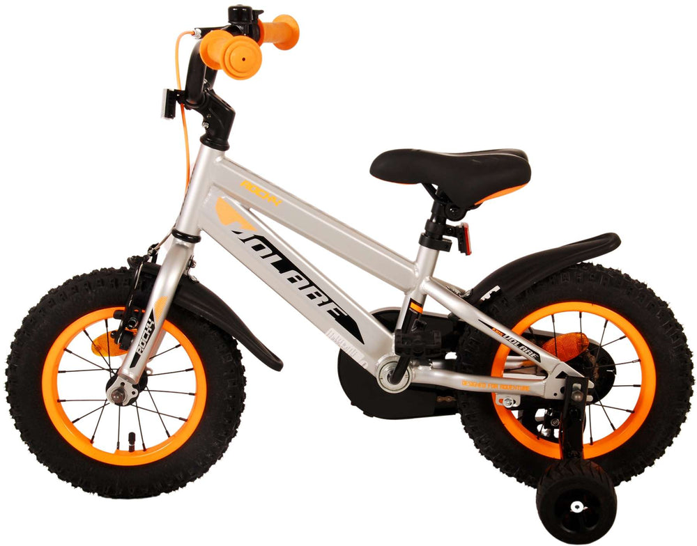 Volare Rocky Kinderfiets - Jongens - 12 inch - Grijs - 3-5 jaar extra afbeelding 14
