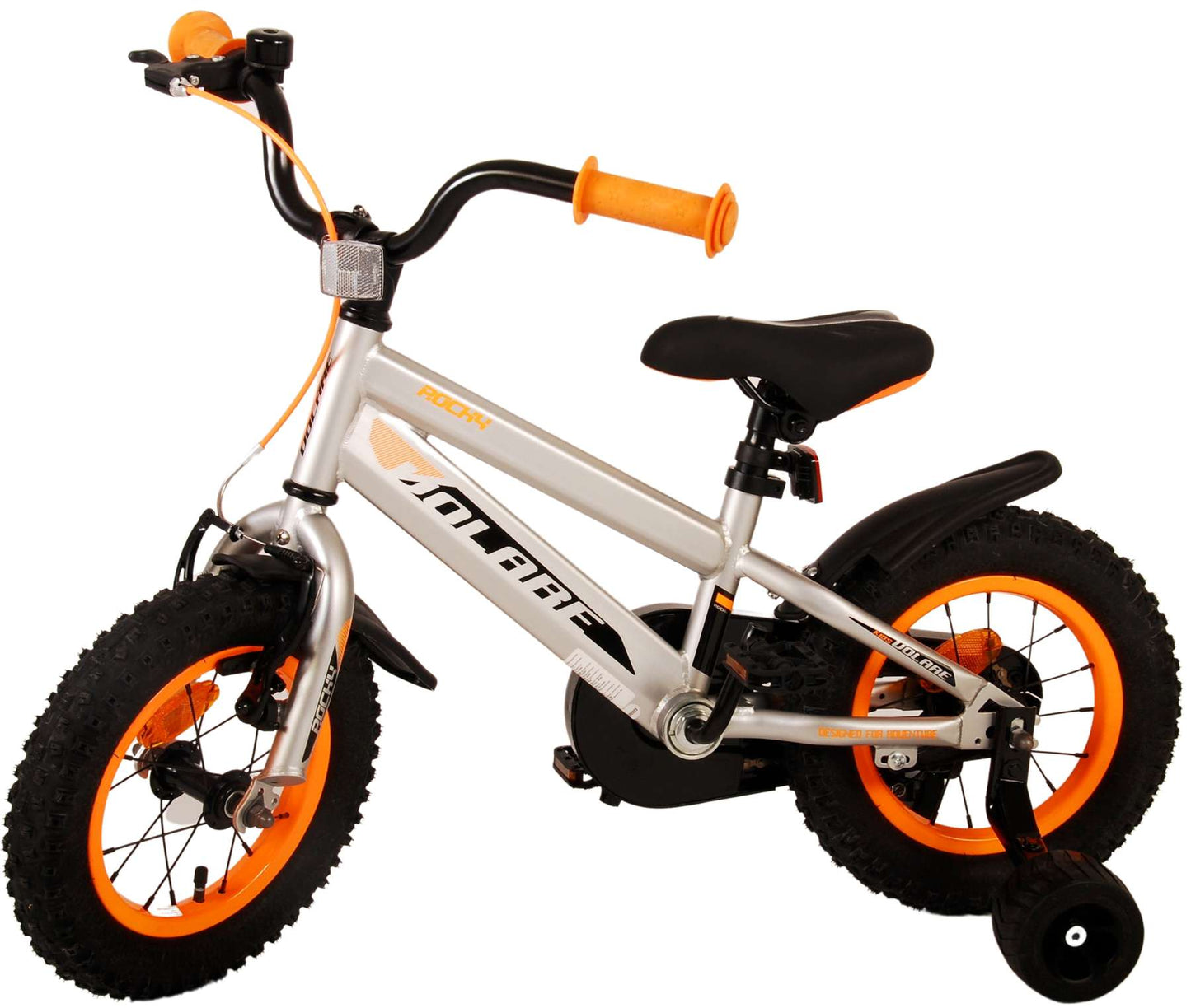 Volare Rocky Kinderfiets - Jongens - 12 inch - Grijs - 3-5 jaar extra afbeelding 15