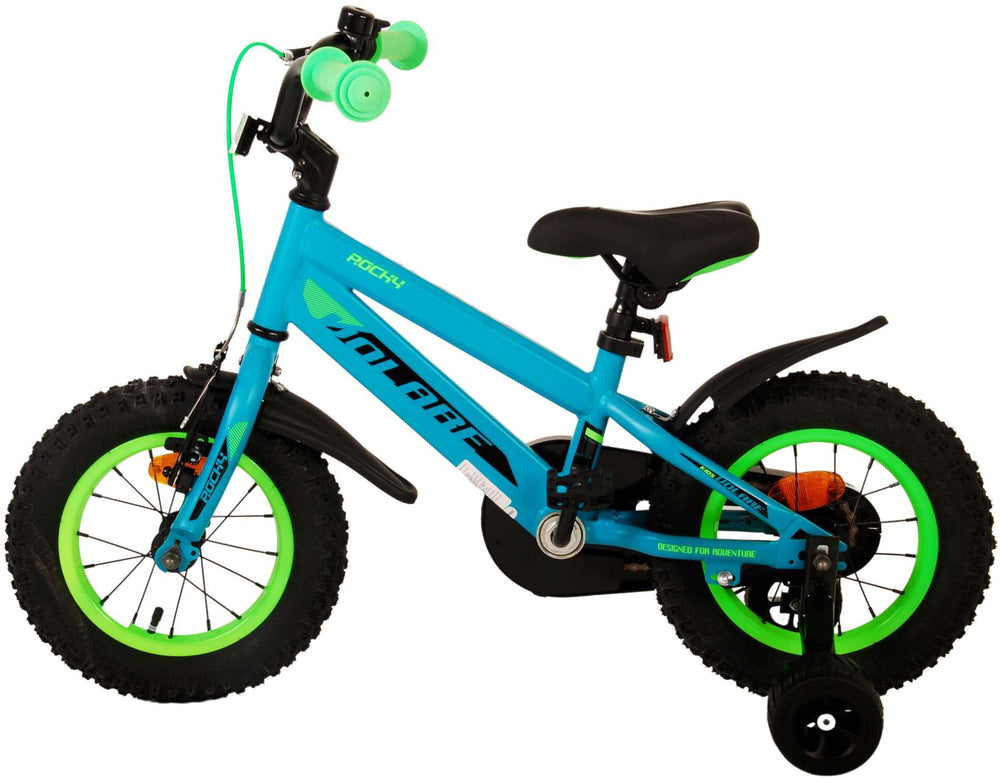 Volare Rocky Kinderfiets - Jongens - 12 inch - Groen - 3-5 jaar extra afbeelding 14